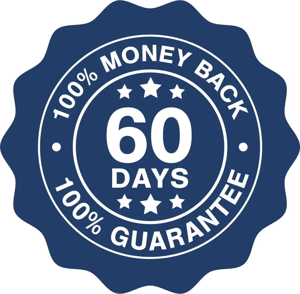 60 Day Money Back Guarantee